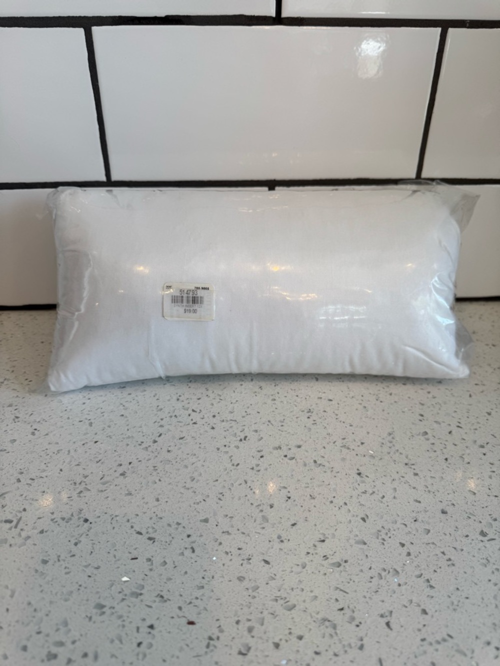Pottery Barn 12” x16” Pillow Insert NWT | 100% Polyester Fiber Lumbar Cushion - Picture 3 of 3